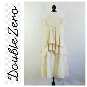 Double Zero Strappy Layered Sundress M